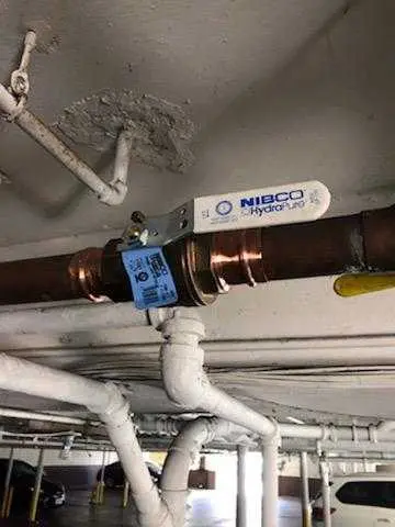 Copper pipe repair and valve work for Backflow Testing in South Beach